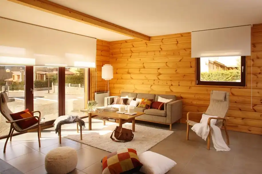 Incorporate lots of wood