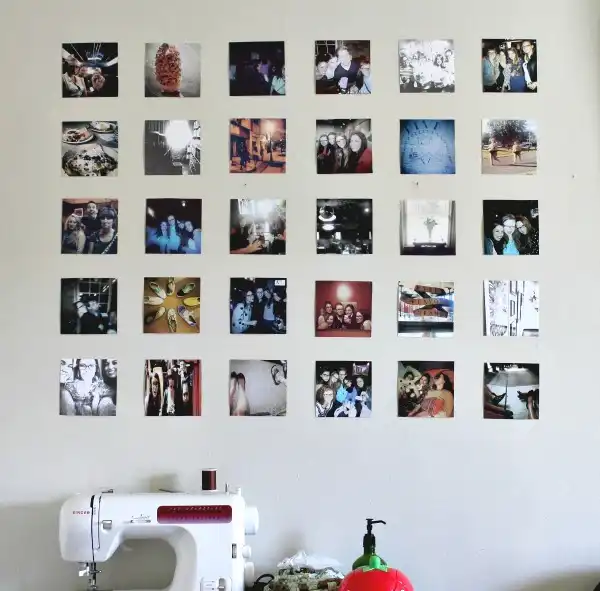 Instagram wall decor