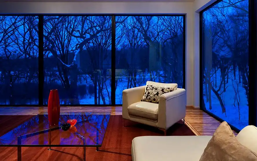 Insulate living room windows