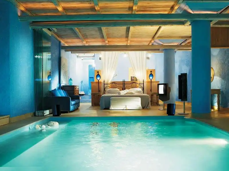 Jump in the pool bedroom