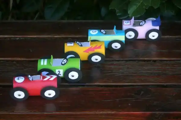 Kids toys from toilets tubes