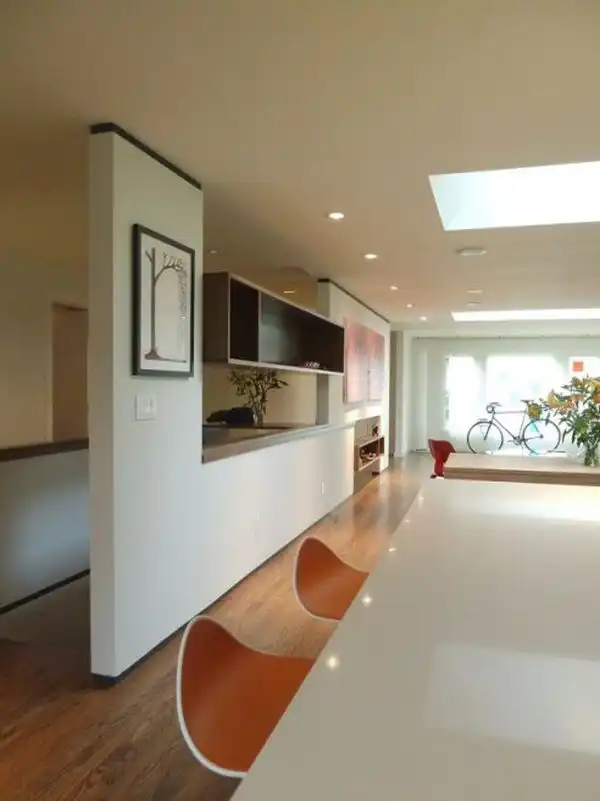 Large single floor plan