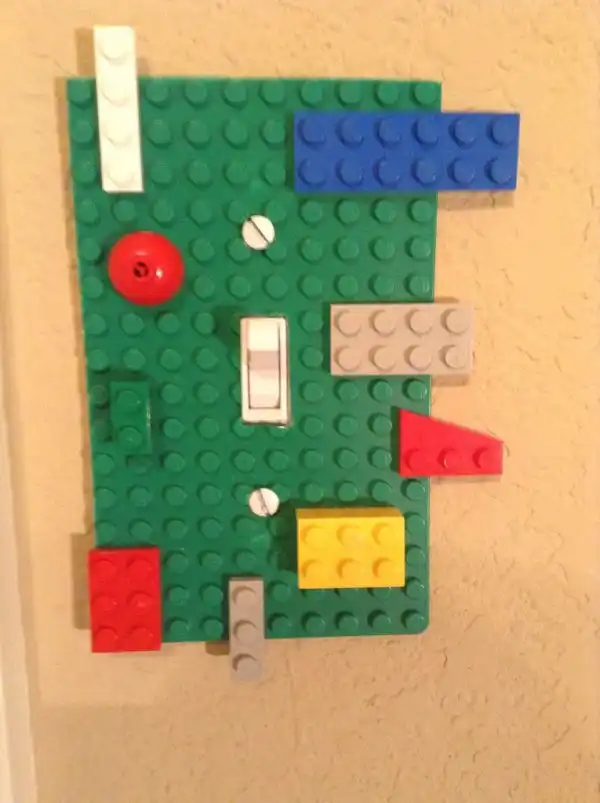 Lego switch cover