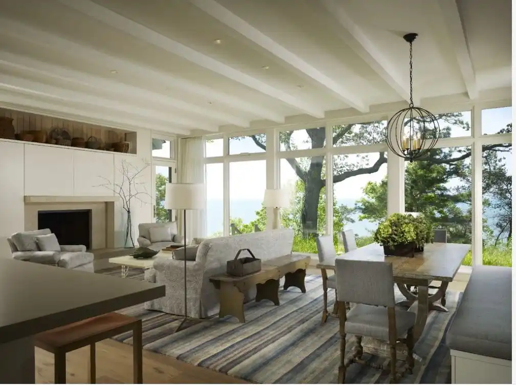 Open Concept Living Room Rug