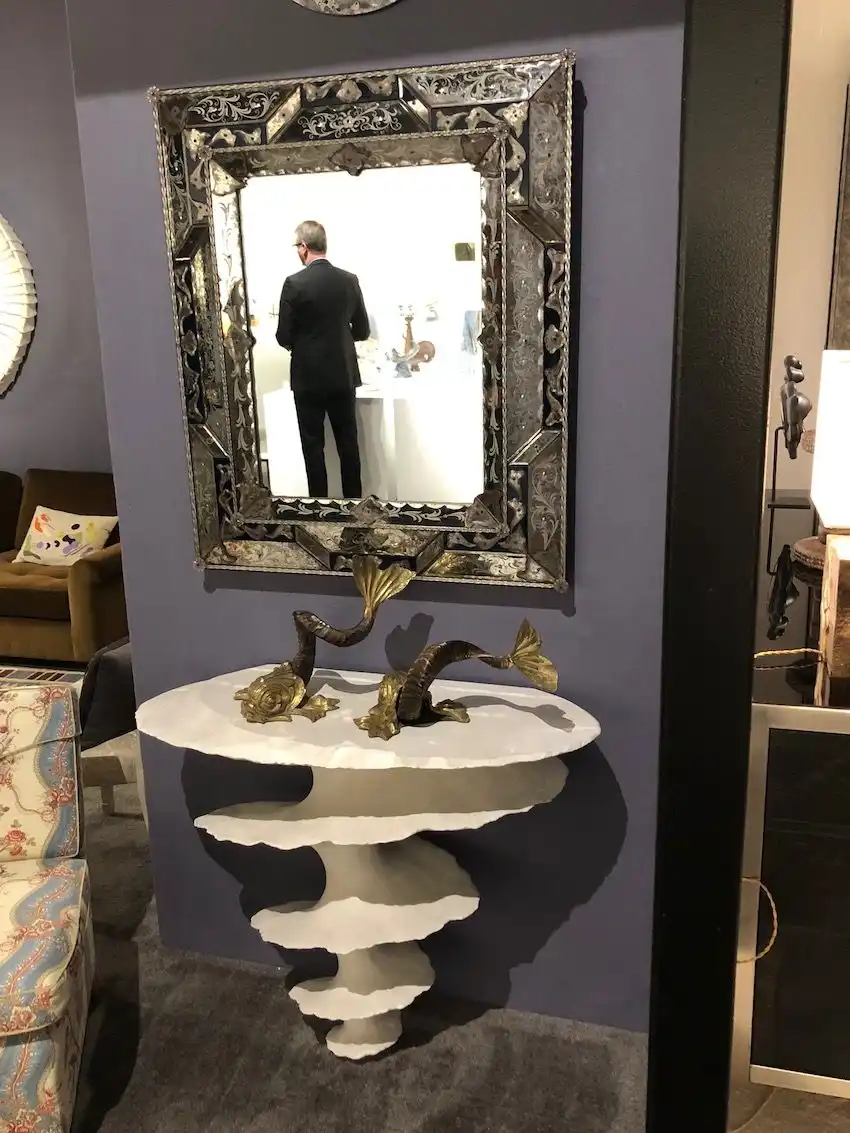 Vintage pieces don't have to be serious and can be fun-loving.