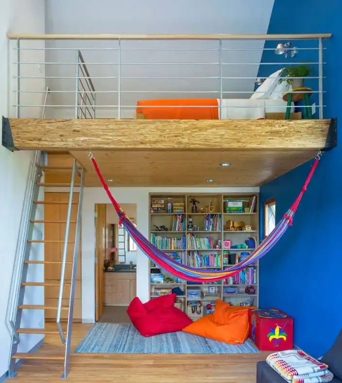 Loft room bunk kids