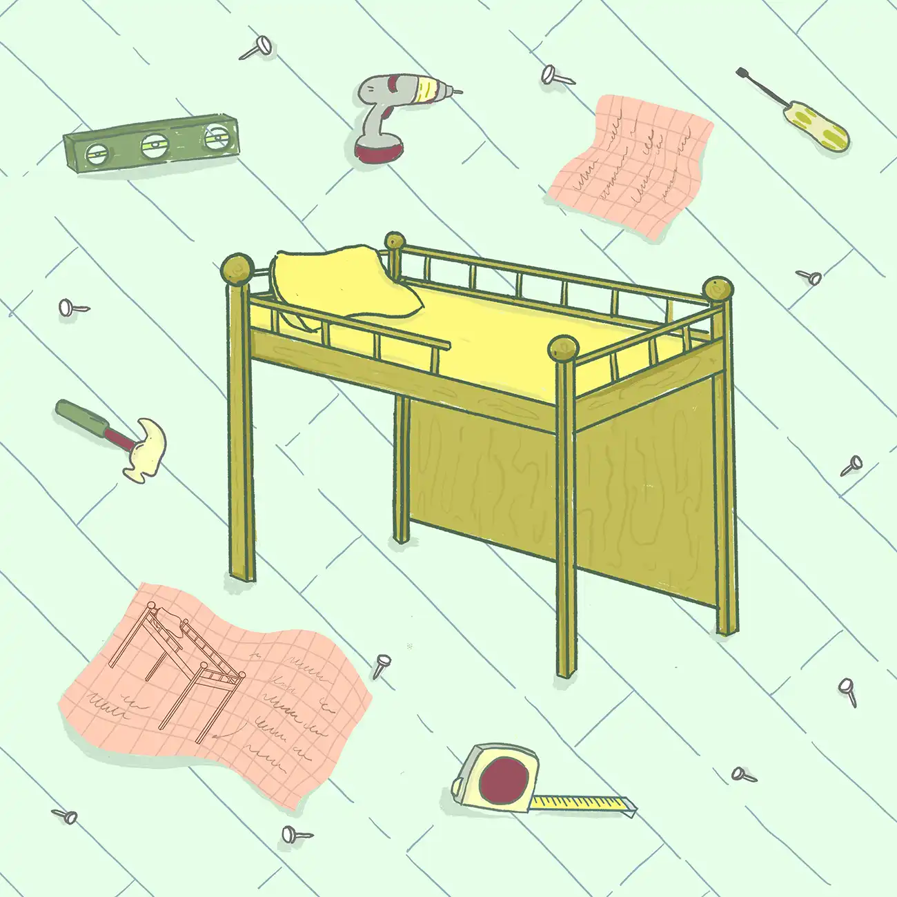 12 Free Loft Bed Plans for Kids and Adults