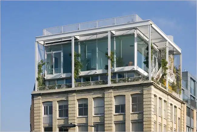 London rooftop house design1