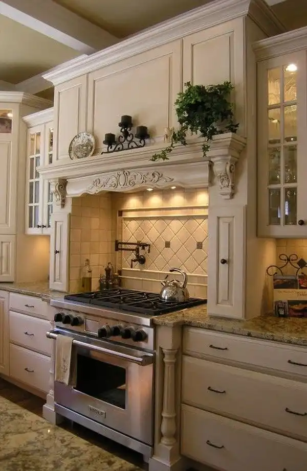 Luxury french country kitchen backsplash tiles