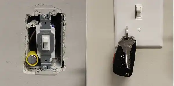 Magnet keyholder