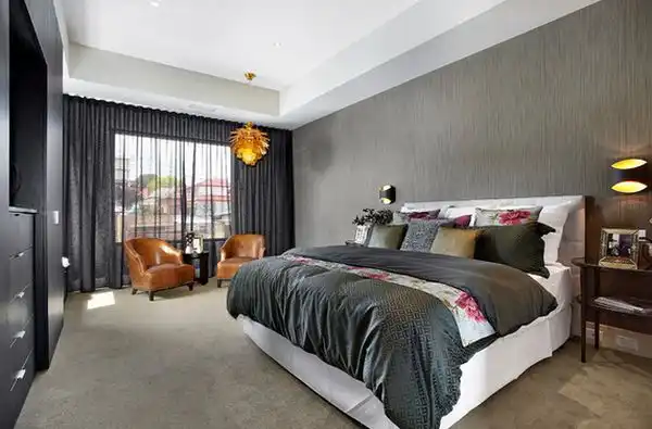 Master bedroom reading nook