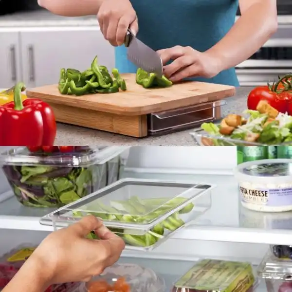 Modern cutting board storage