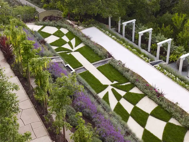 Modern design embrace the symmetry