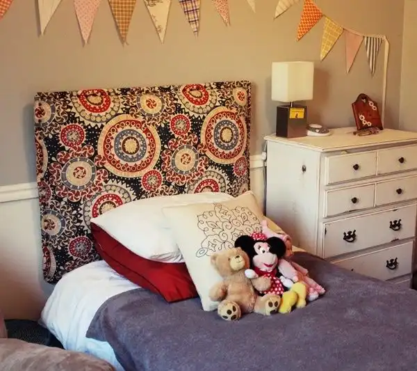 Modern diy headboard