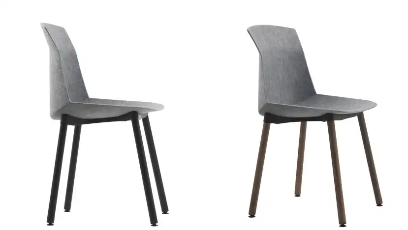 modern felt chair design