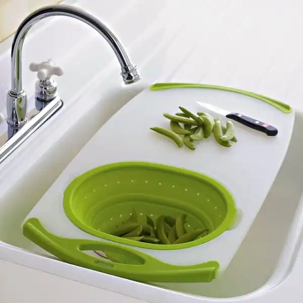 Modern green cutting board