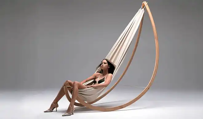 Modern hammock swing