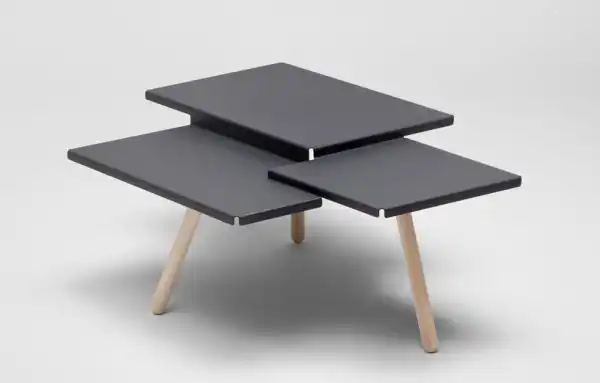 Modern table three legged