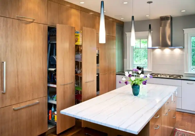 Wall kitchen pantry