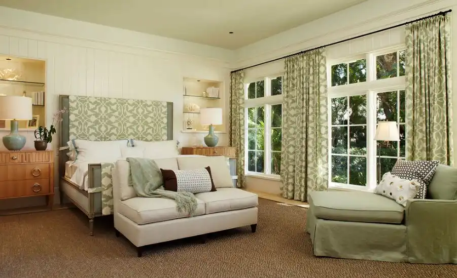 Neutral look shades of green