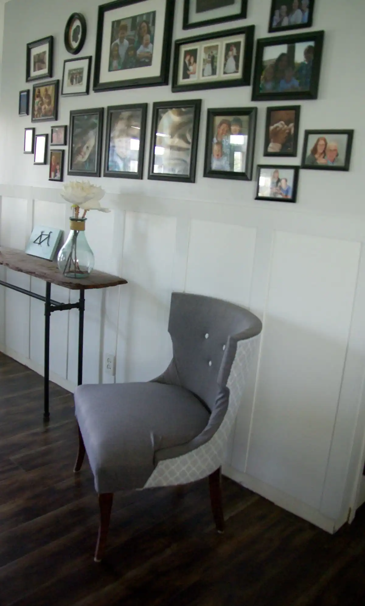 No sew chair reuphoulster