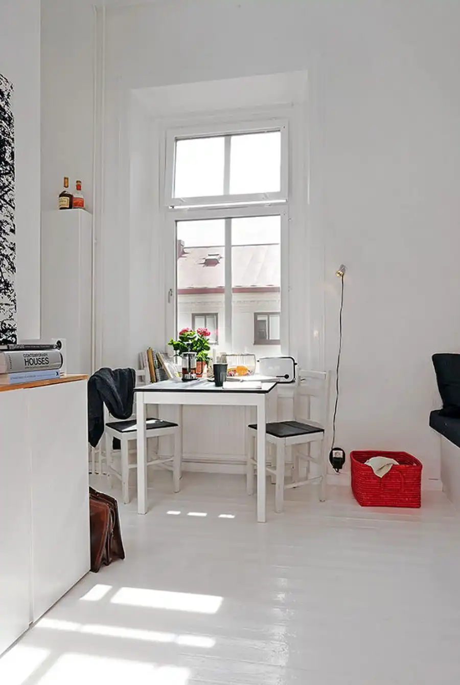 No window treatments