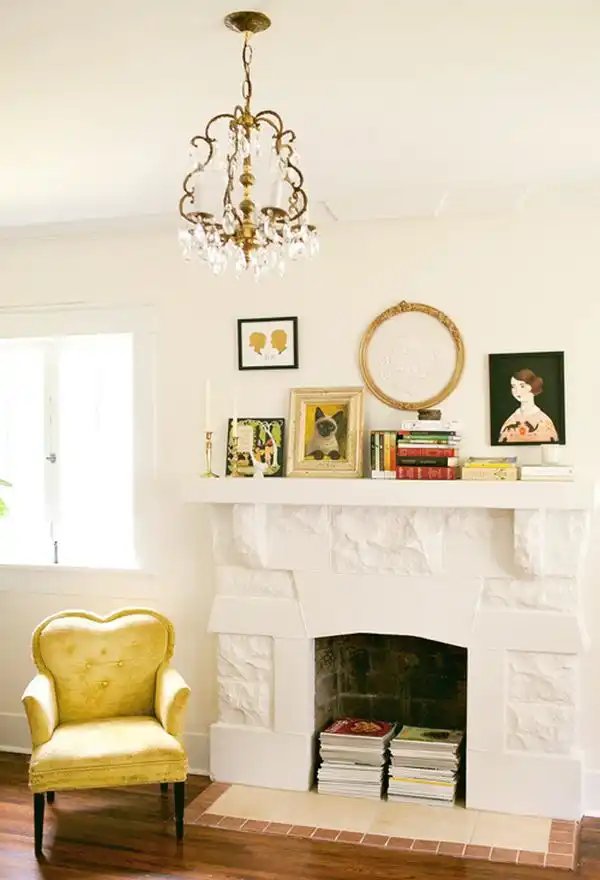 Old fireplace