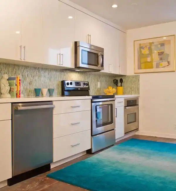 Ombre carpets kitchen