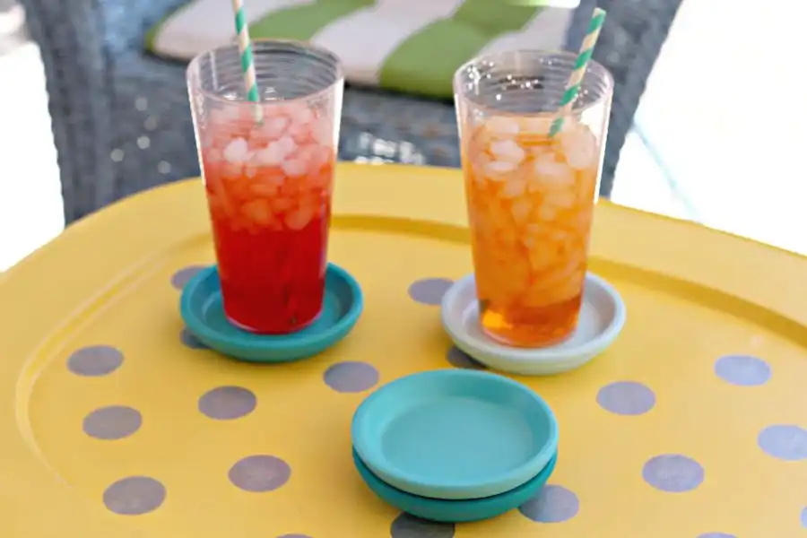 Ombre coasters