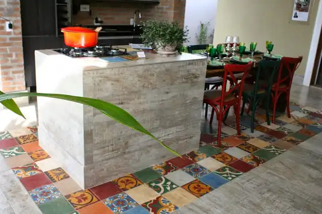 Only portion from floor was designed