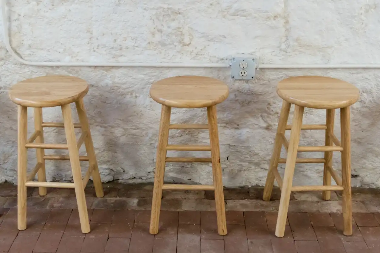 Open-back stools