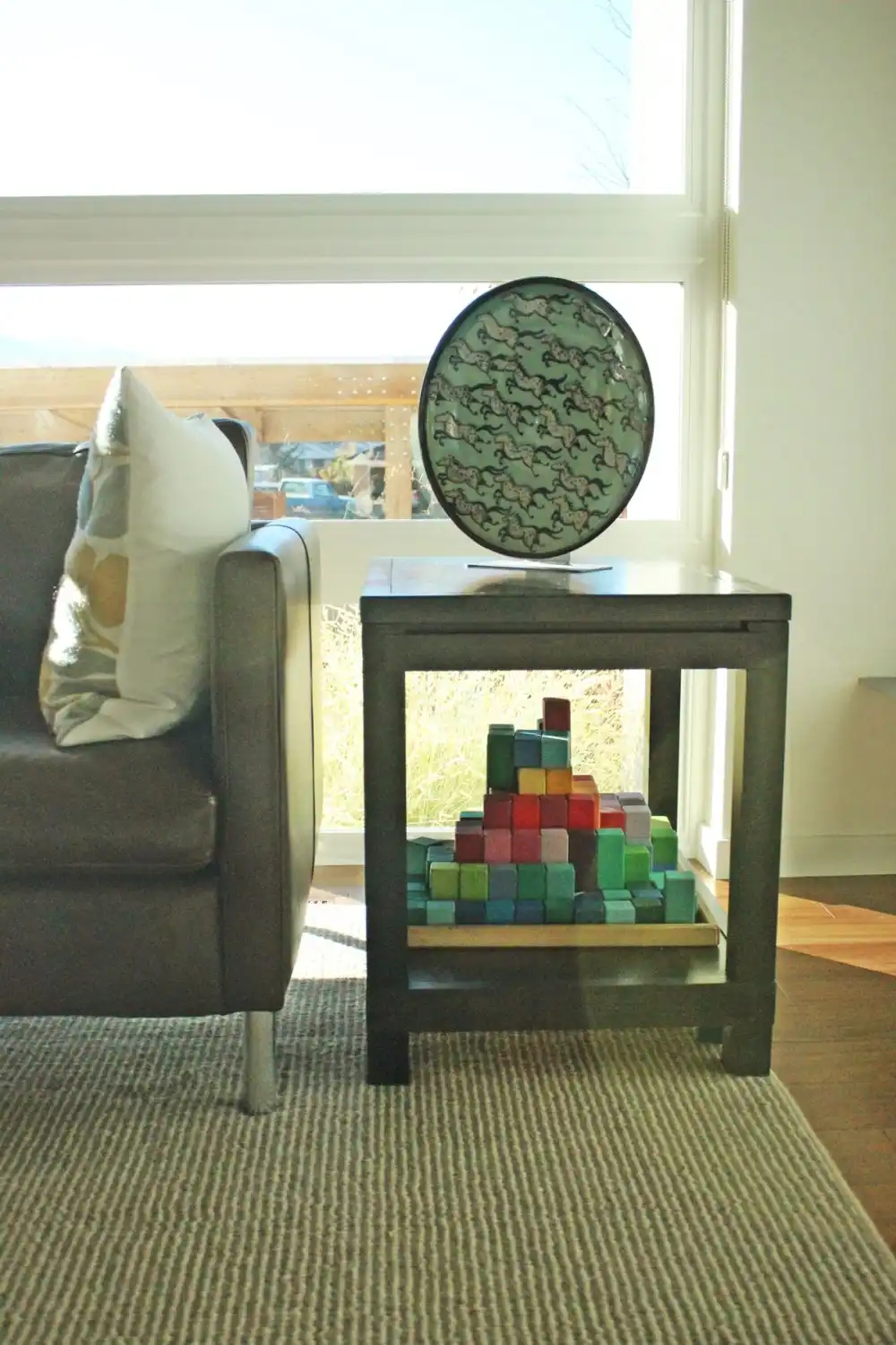 open concept living room