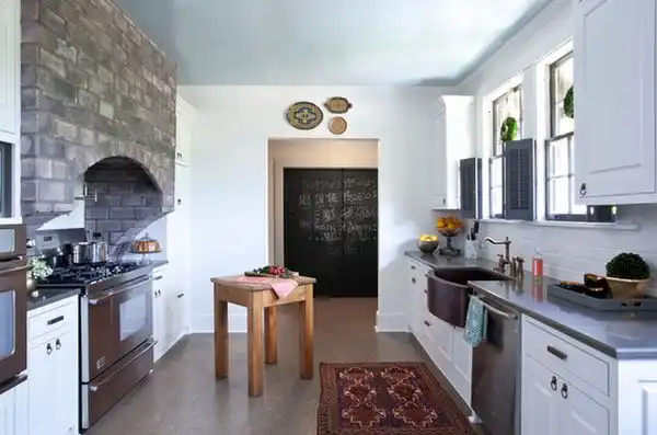 Organic kitchen carpet