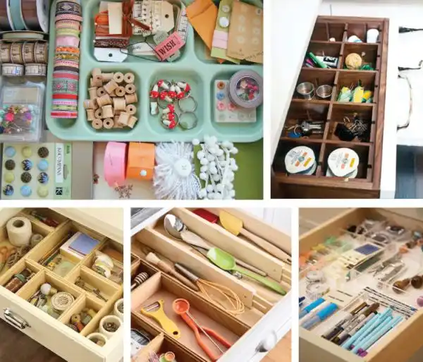 Organized drawers