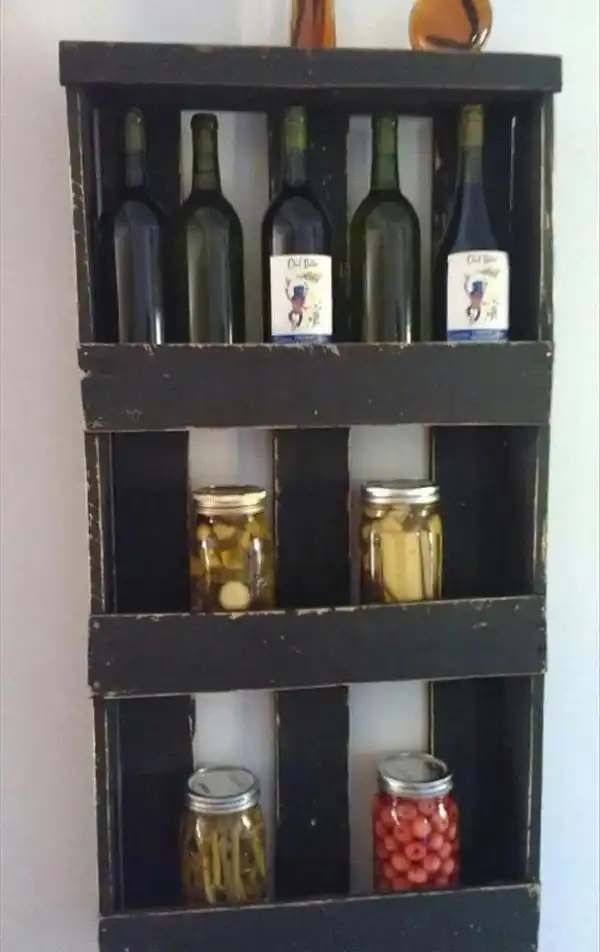 Painted pantry