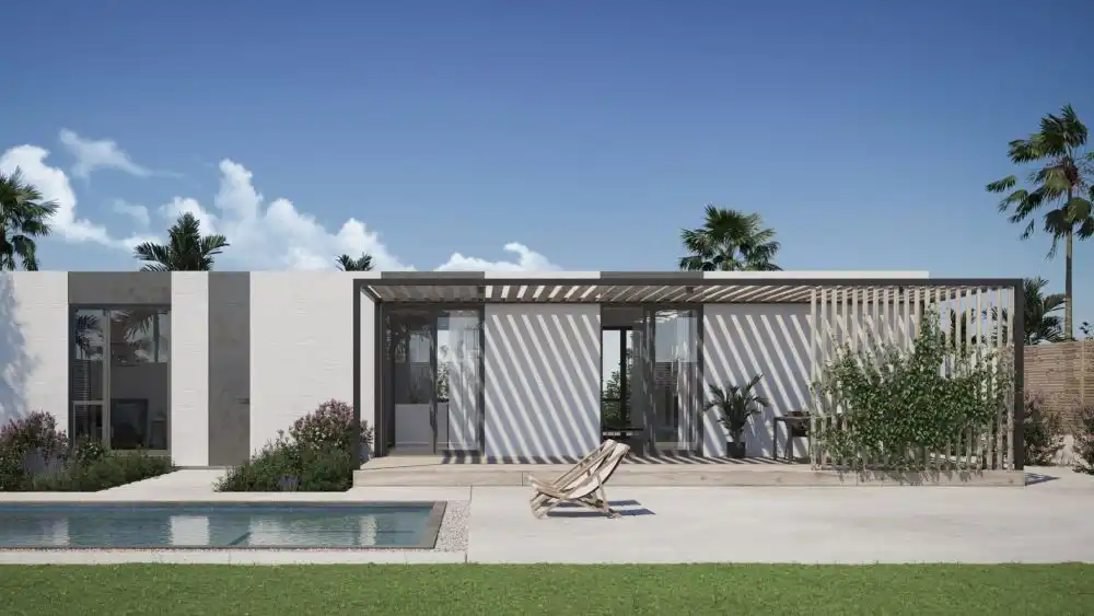 3D-Printed house, California Cool