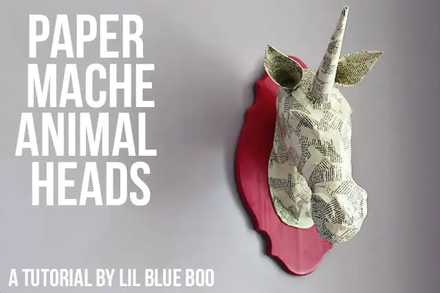Papermache wall head