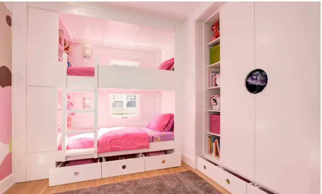 Traditional Pastel Pink (Peach) Girl Room Color