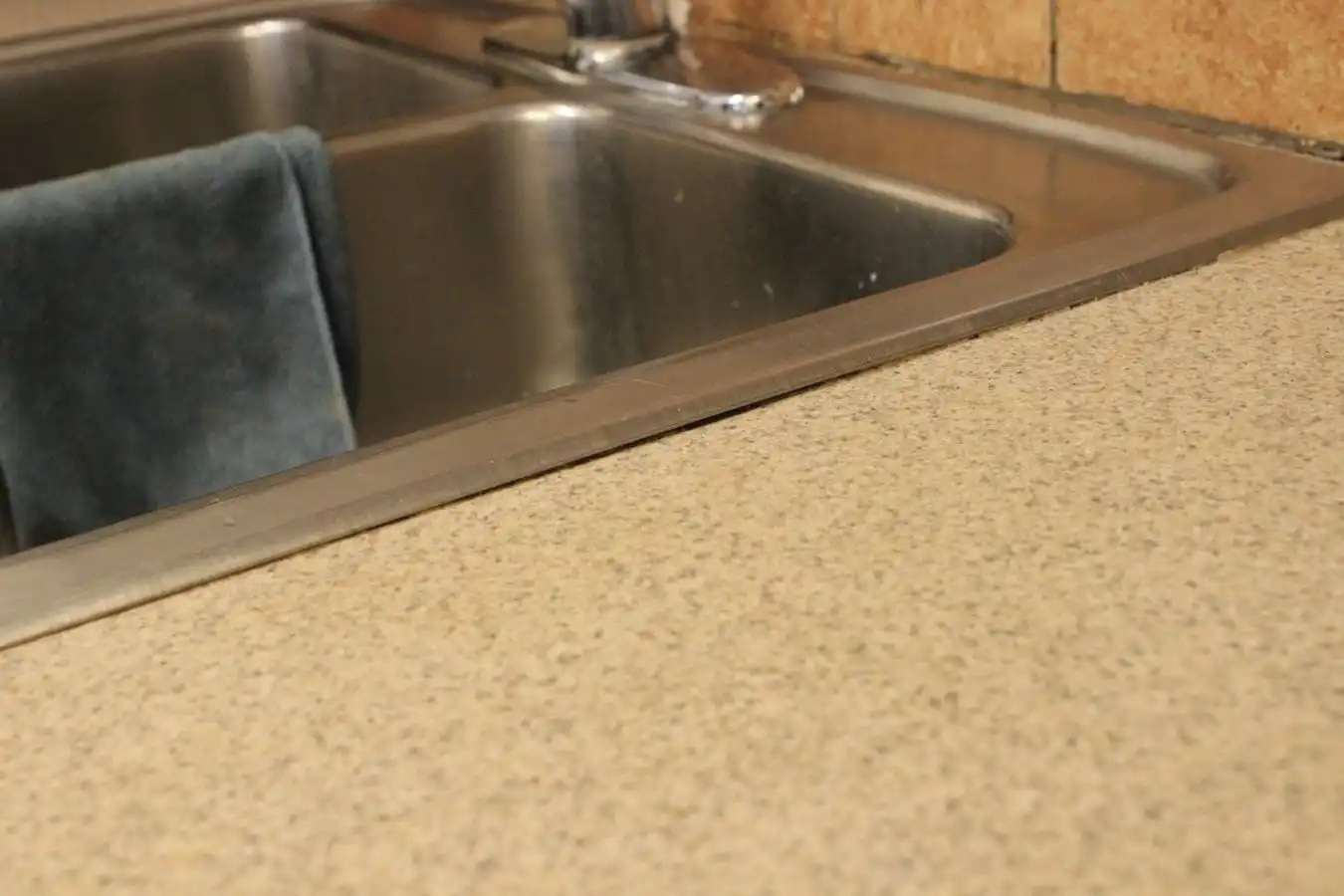 Pay special attention to space near sink