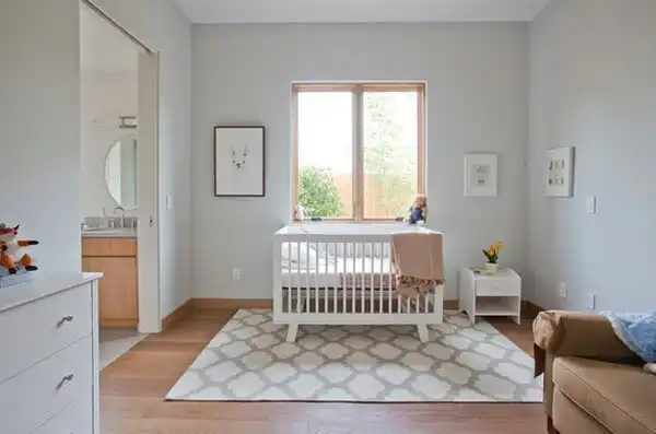 Place nursery crib closer to window