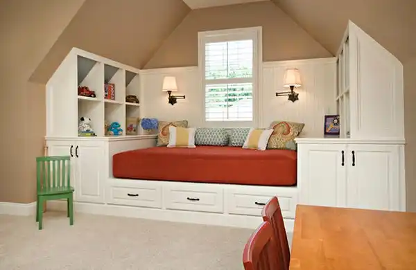 Playroom guest bedroom