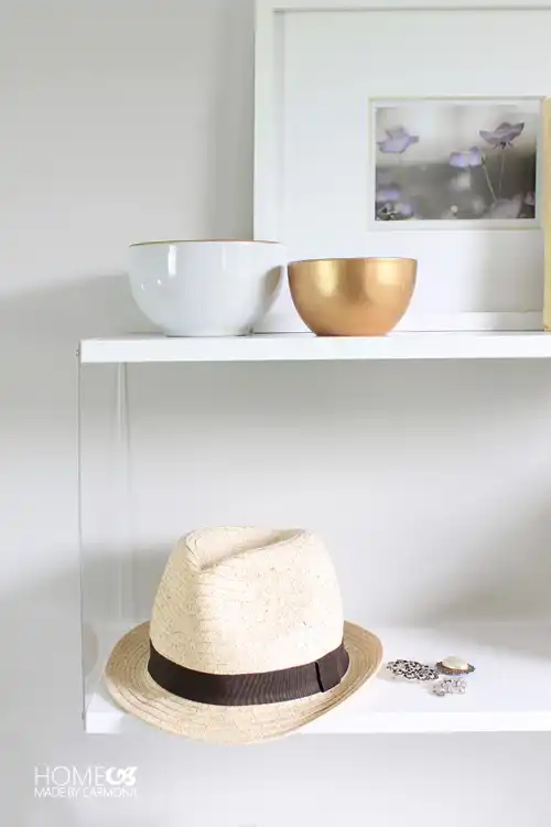 Plexiglass wall shelf west elm