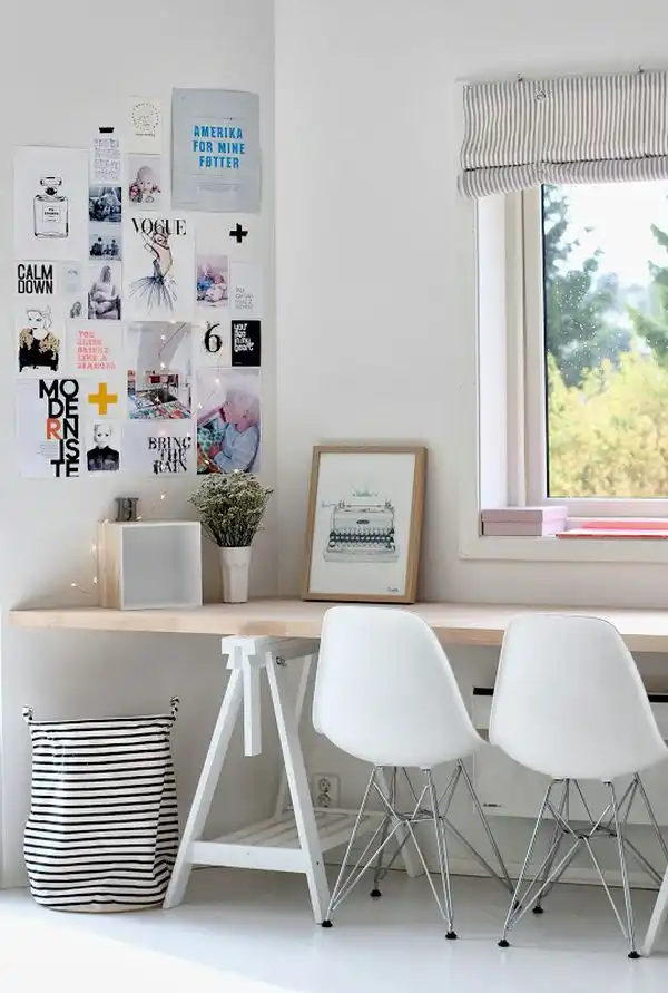 Pure scandinavian workspace