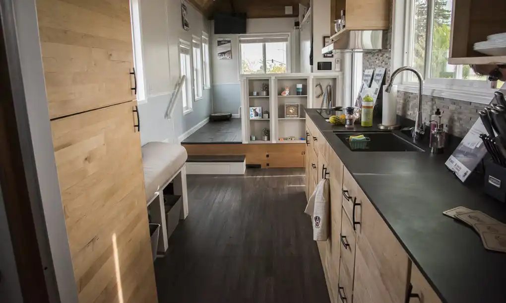 REvolve House insterior with smart space saving solutions