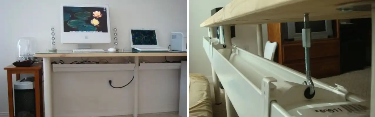 rain gutters for cable management