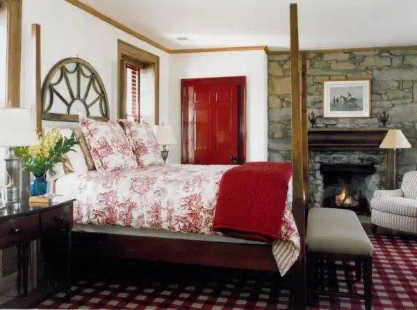 Retro bedroom design