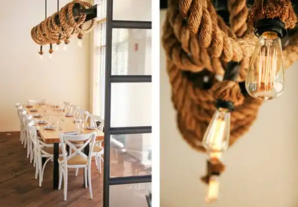 Rope lamp