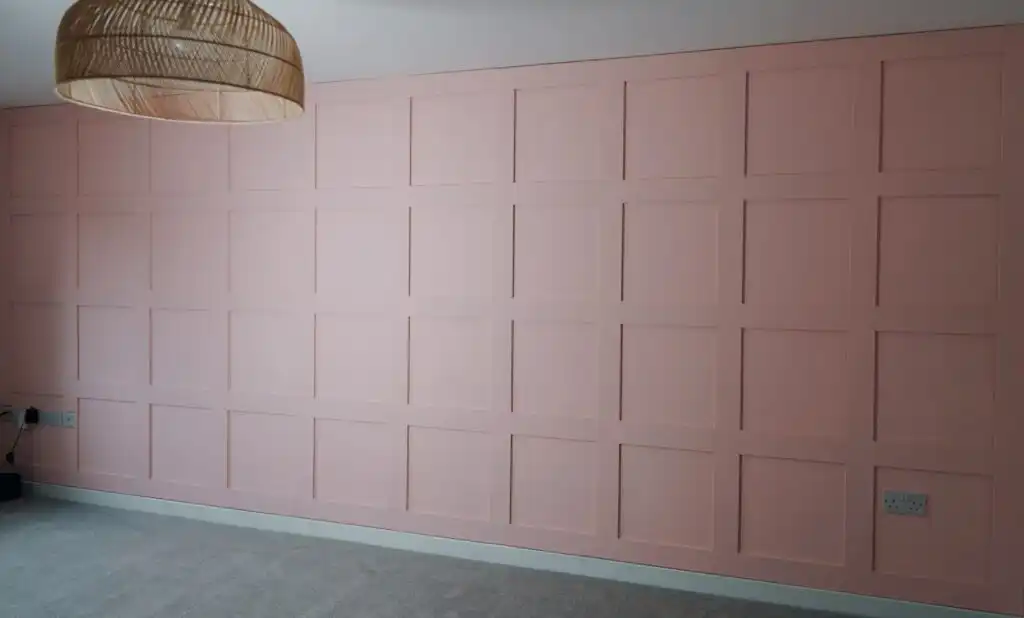 rustic chic wood paneling