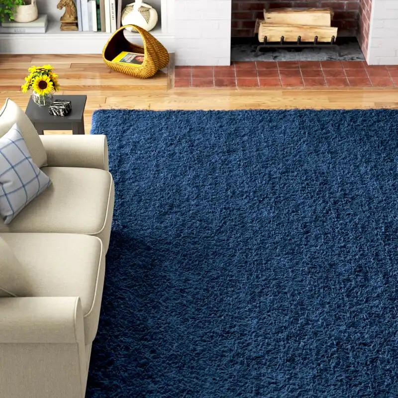 Sapphire blue rug by andover mills