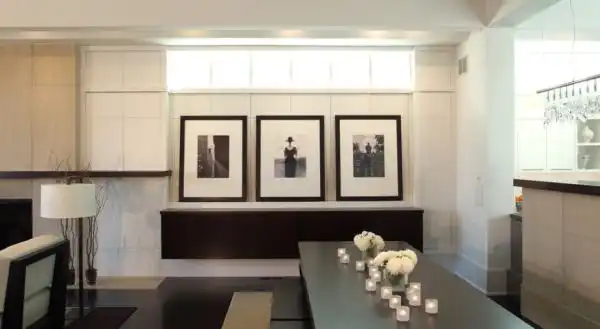Sepia dining room